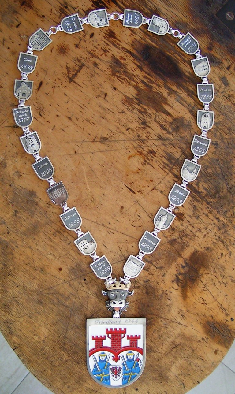 Bürgermeisterkette Friedland (MV) mein ganzer Stolz